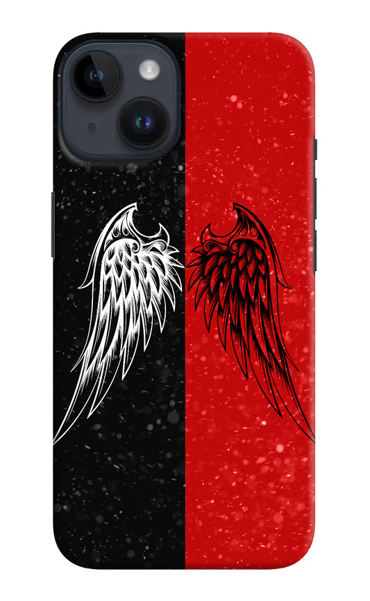 Wings iPhone 14 Hard Case Back Cover by Casekaro
