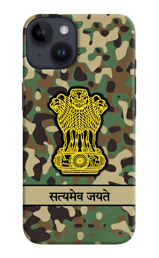 Satyamev Jayate Army iPhone 14 Hard Case Back Cover by Casekaro