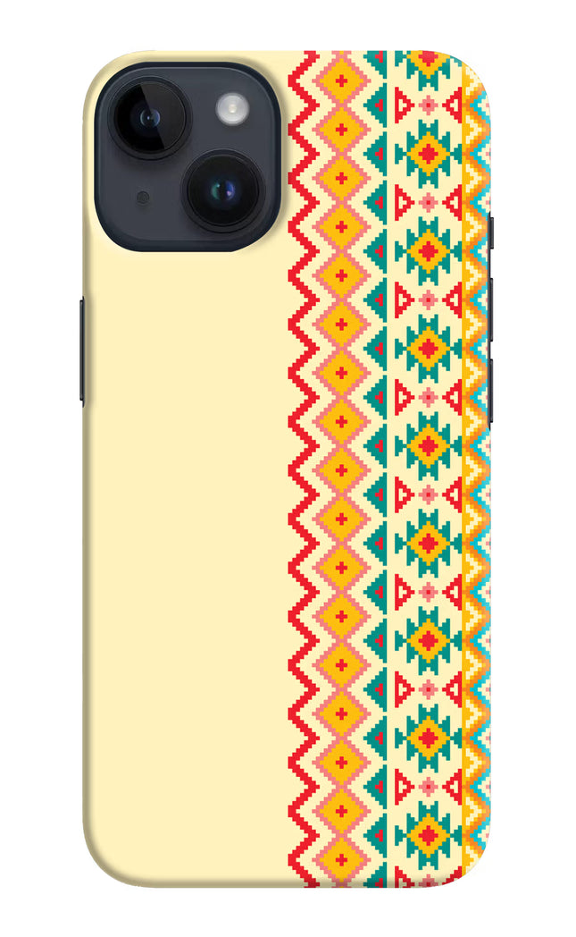 Ethnic Seamless iPhone 14 Hard Case Back Cover by Casekaro