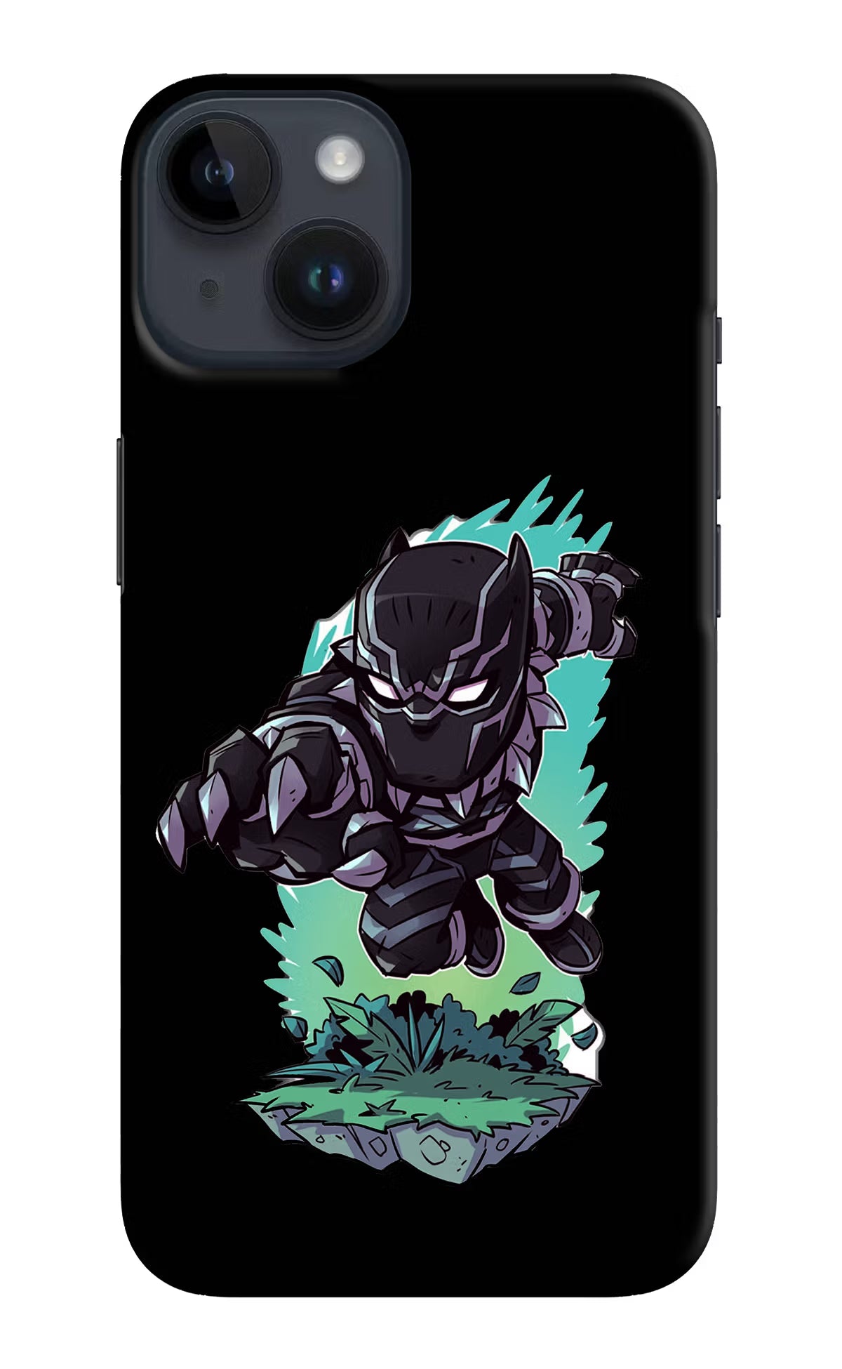 Black Panther iPhone 14 Hard Case Back Cover by Casekaro