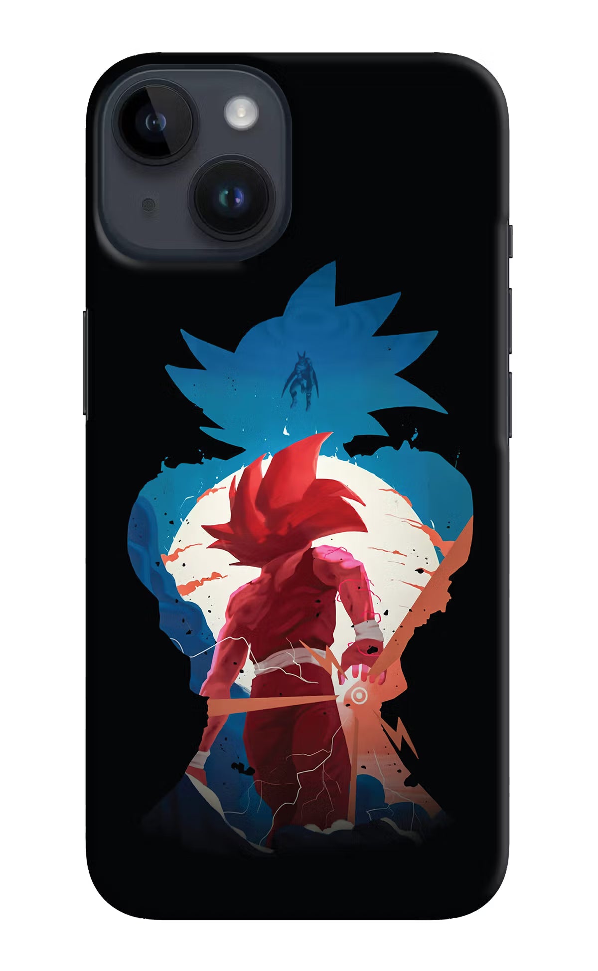 Goku iPhone 14 Hard Case Back Cover by Casekaro