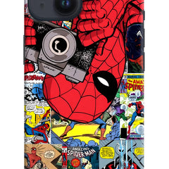 Spider Man iPhone 14 Hard Case Back Cover by Casekaro