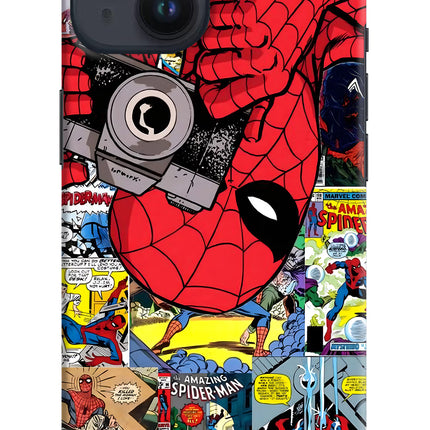 Spider Man iPhone 14 Hard Case Back Cover by Casekaro