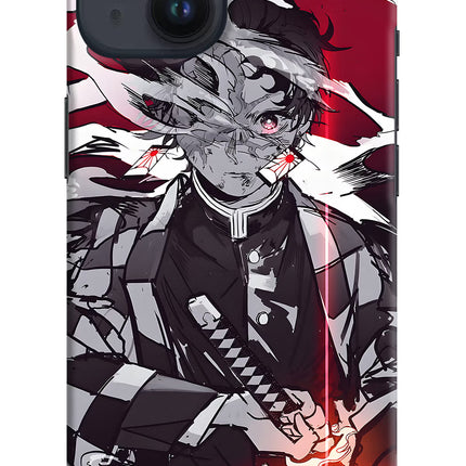 Demon Slayer iPhone 14 Hard Case Back Cover by Casekaro