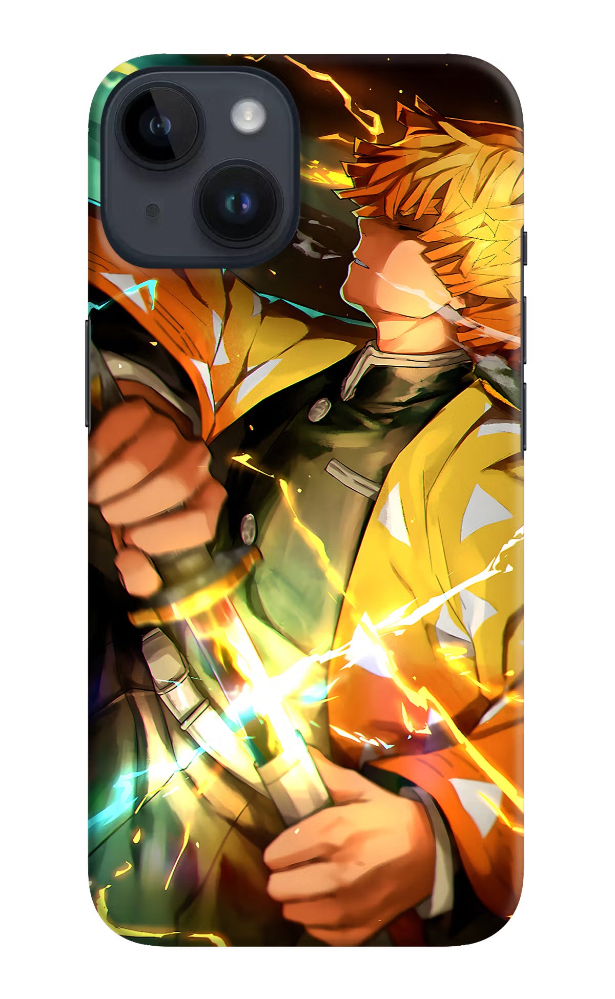 Demon Slayer iPhone 14 Hard Case Back Cover by Casekaro
