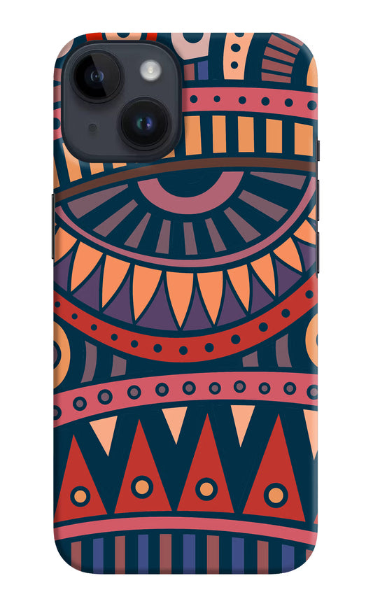 African Culture Design iPhone 14 Hard Case Back Cover by Casekaro