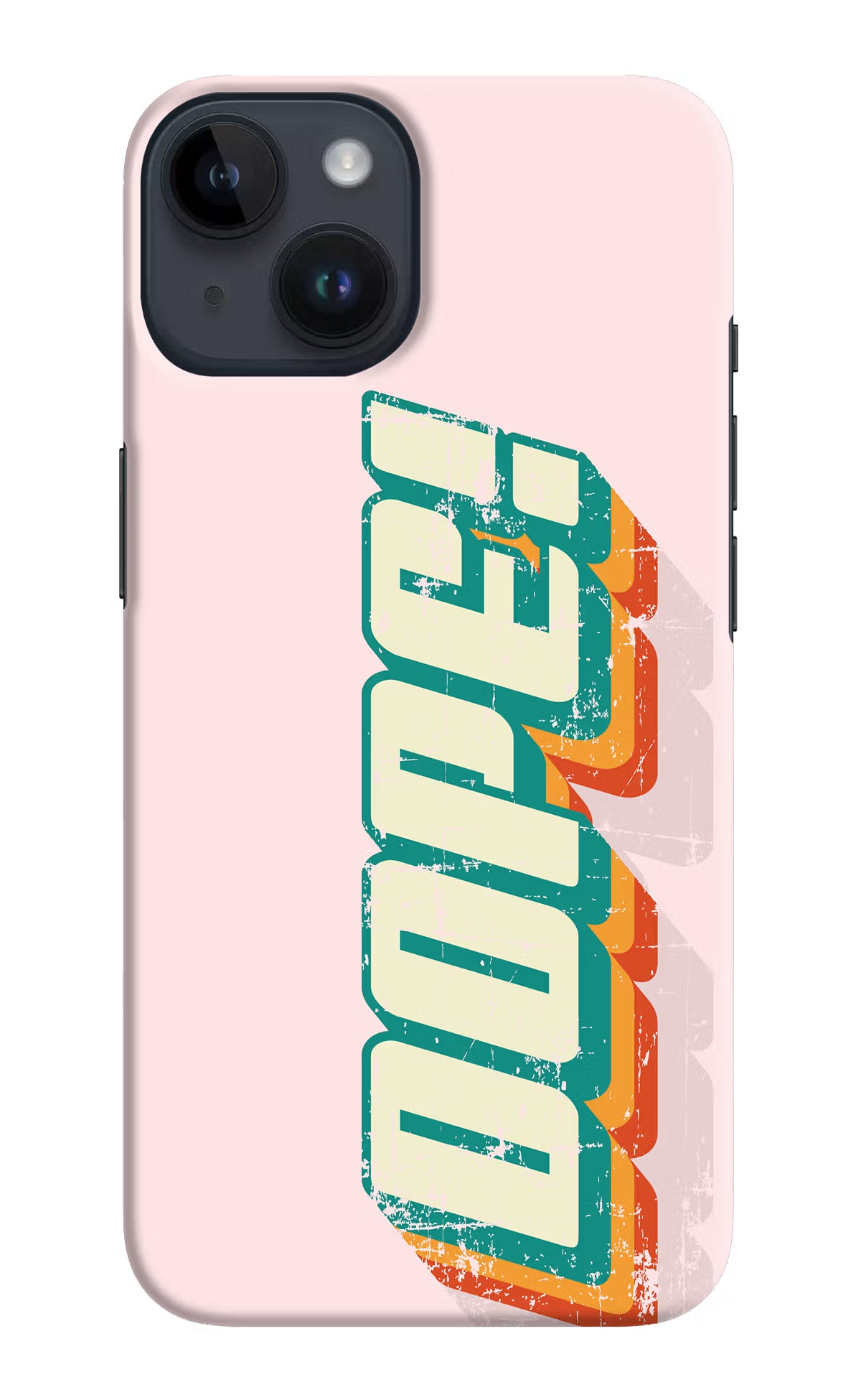 Dope iPhone 14 Hard Case Back Cover by Casekaro