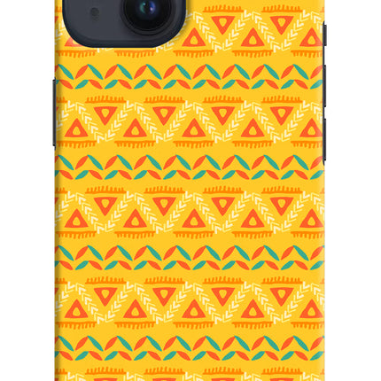 Tribal Pattern iPhone 14 Hard Case Back Cover by Casekaro