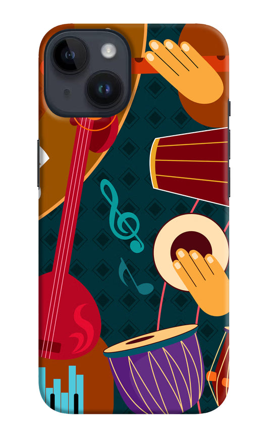 Music Instrument iPhone 14 Hard Case Back Cover by Casekaro