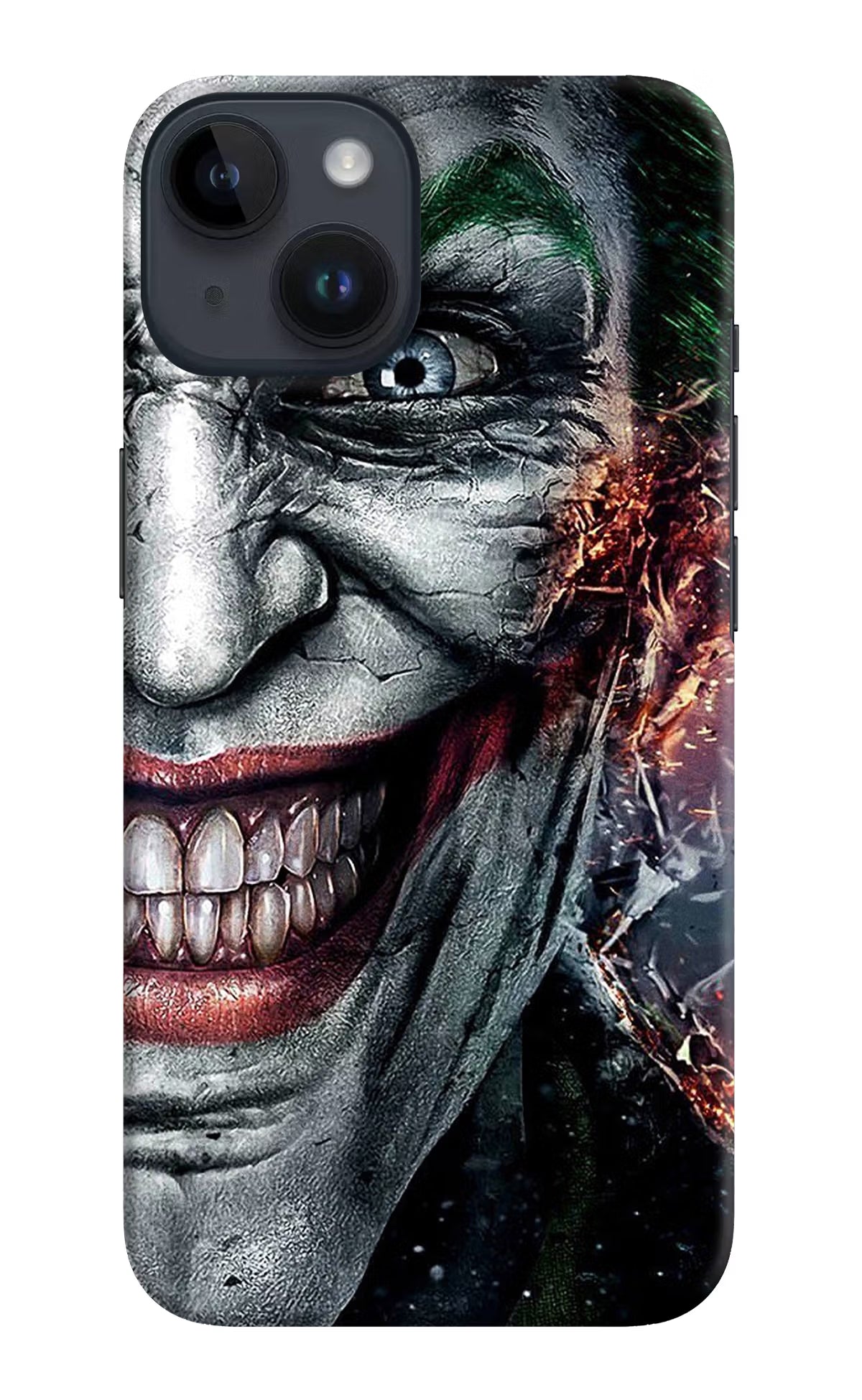 Joker Cam iPhone 14 Hard Case Back Cover by Casekaro