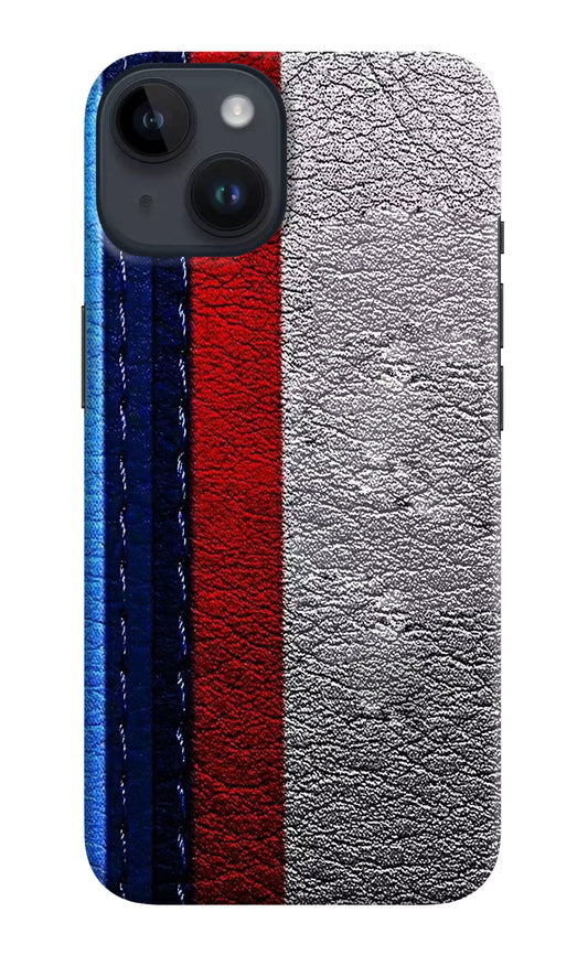 BMW Stripes iPhone 14 Hard Case Back Cover by Casekaro