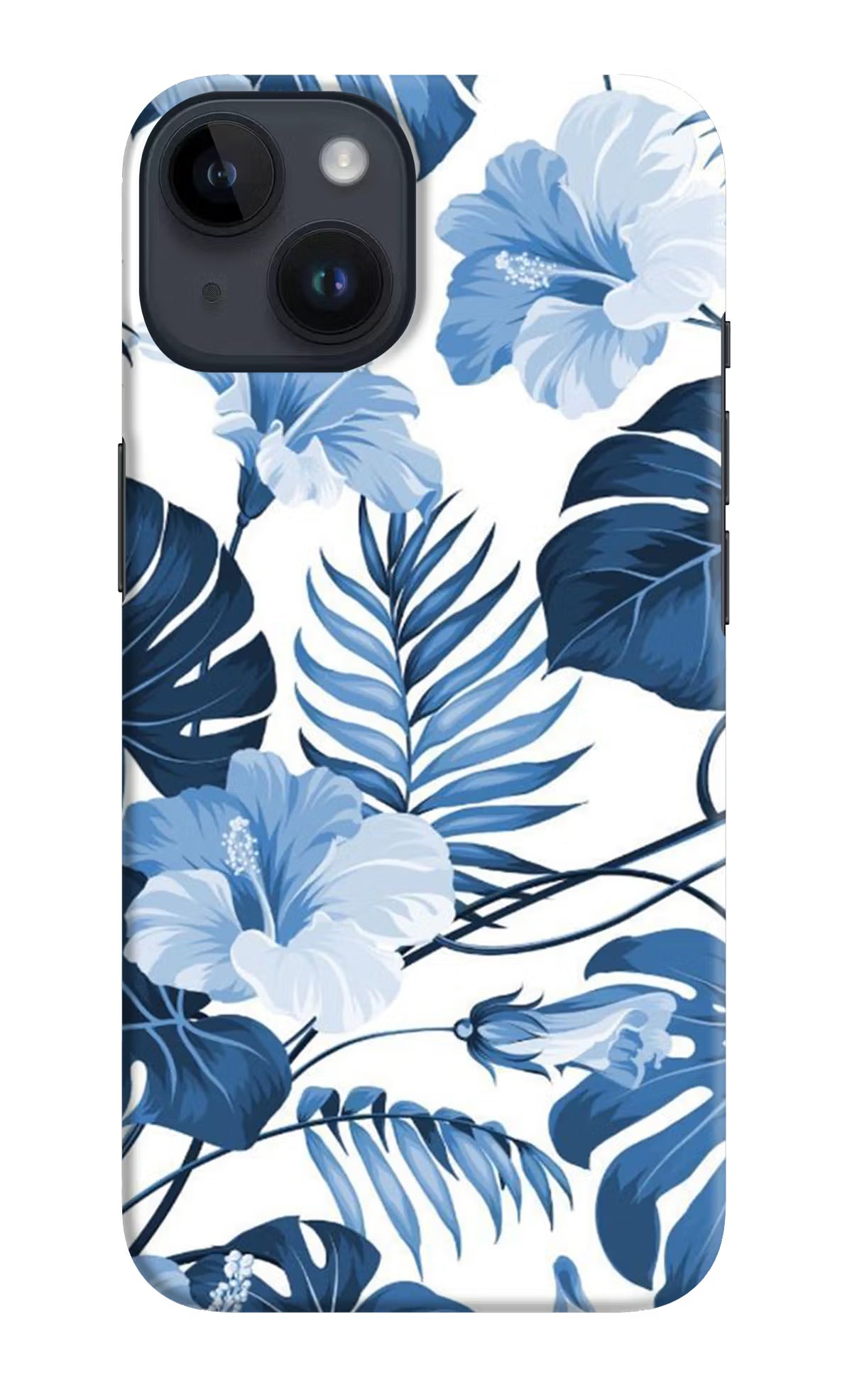 Fabric Art iPhone 14 Hard Case Back Cover by Casekaro