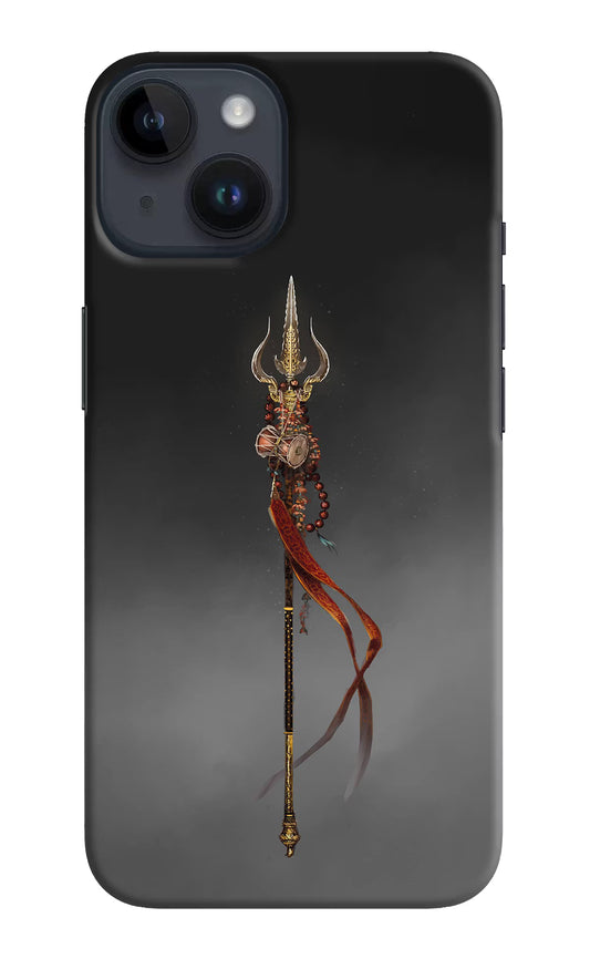 Shiv Trishul iPhone 14 Hard Case Back Cover by Casekaro
