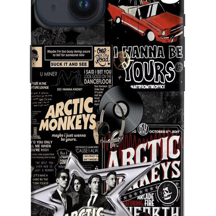 Arctic Monkeys iPhone 14 Hard Case Back Cover by Casekaro