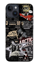 Arctic Monkeys iPhone 14 Hard Case Back Cover by Casekaro