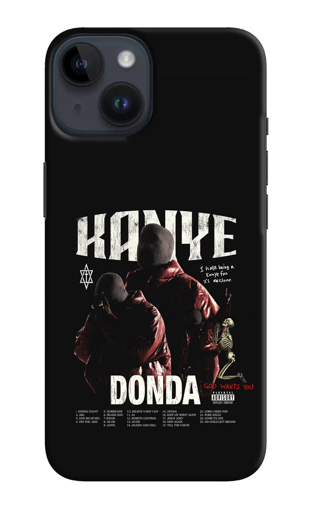 Donda Kanye West iPhone 14 Hard Case Back Cover by Casekaro