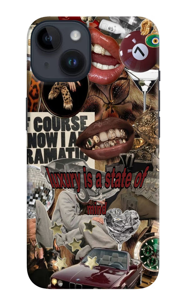 Luxury iPhone 14 Hard Case Back Cover by Casekaro