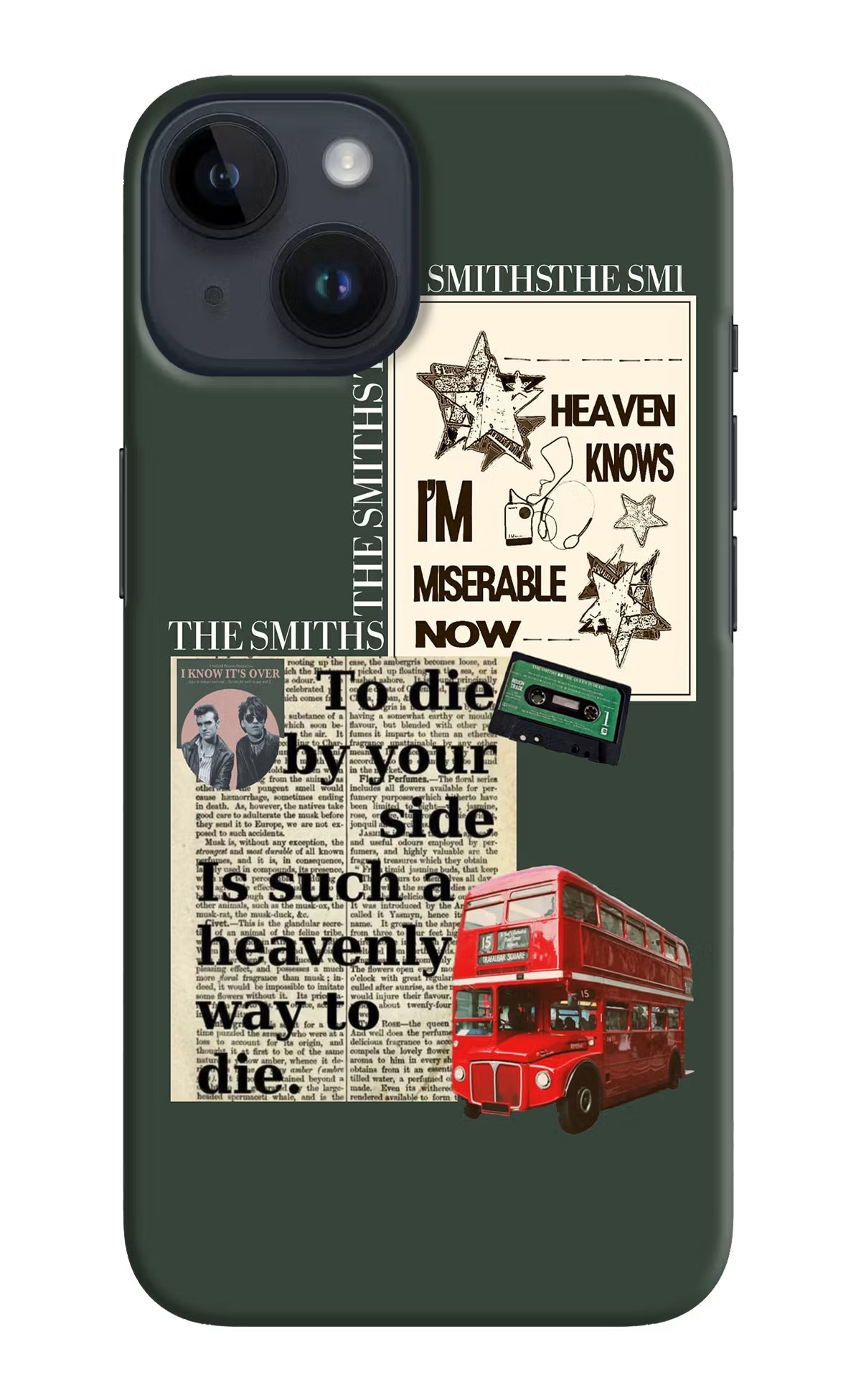 The Smiths iPhone 14 Hard Case Back Cover by Casekaro