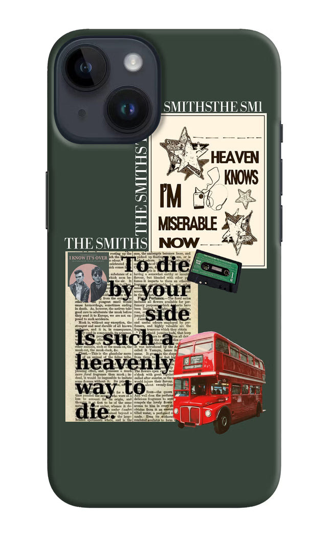 The Smiths iPhone 14 Hard Case Back Cover by Casekaro