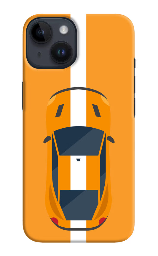 Highway Pursuit iPhone 14 Hard Case Back Cover by Casekaro