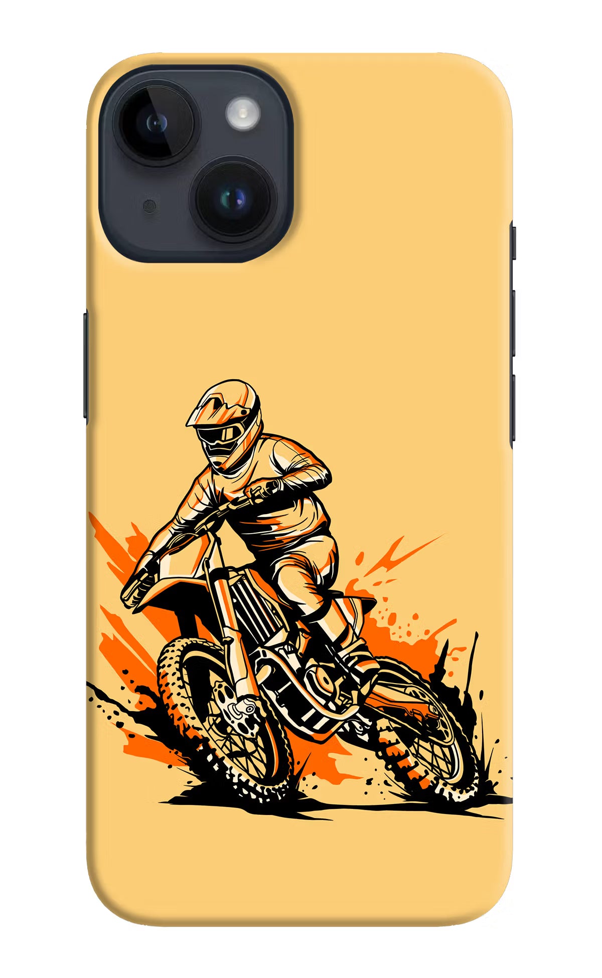 Off-Road Fury iPhone 14 Hard Case Back Cover by Casekaro