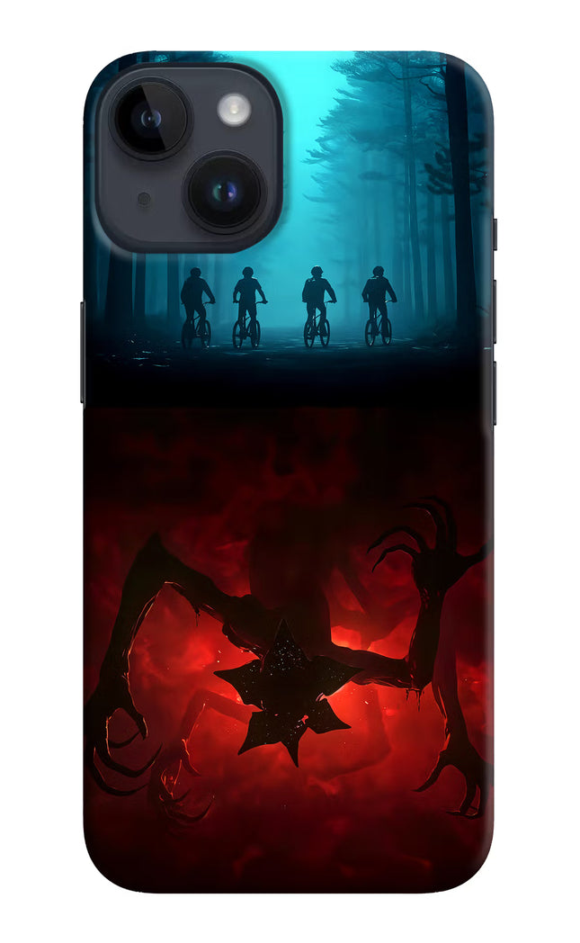 Ordinary Things Downside Up iPhone 14 Hard Case Back Cover by Casekaro