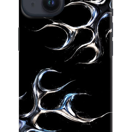 Chrome Tribal iPhone 14 Hard Case Back Cover by Casekaro