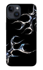 Chrome Tribal iPhone 14 Hard Case Back Cover by Casekaro
