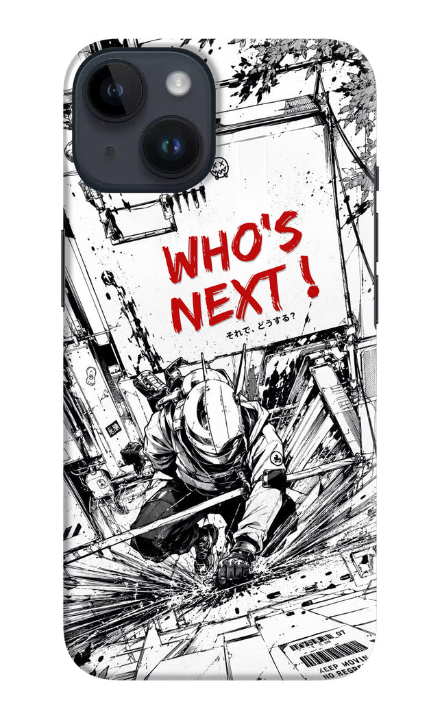 Who's Next iPhone 14 Hard Case Back Cover by Casekaro