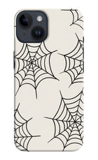 Spider Web iPhone 14 Hard Case Back Cover by Casekaro