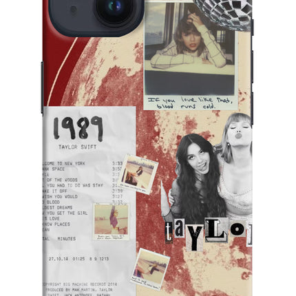 Taylor Swift iPhone 14 Hard Case Back Cover by Casekaro