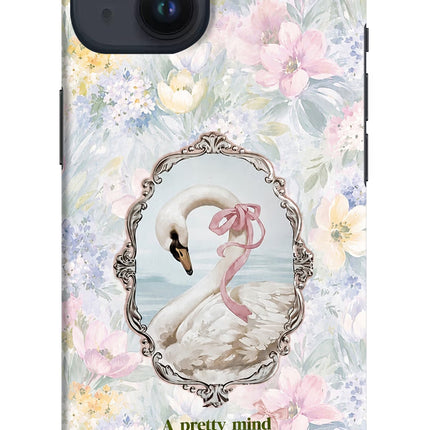 Pretty Mind Pretty Soul iPhone 14 Hard Case Back Cover by Casekaro