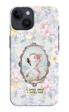 Pretty Mind Pretty Soul iPhone 14 Hard Case Back Cover by Casekaro
