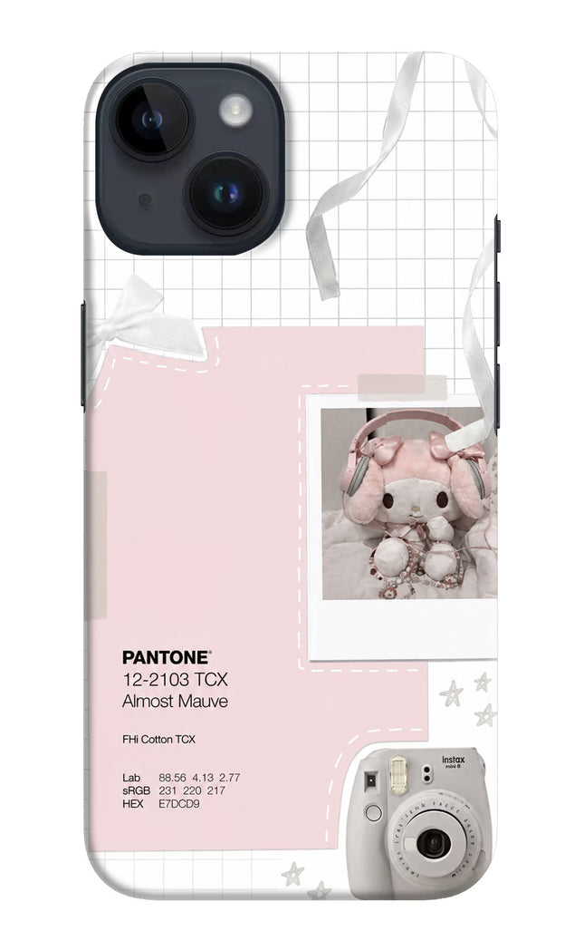 Pantone Asthetic iPhone 14 Hard Case Back Cover by Casekaro