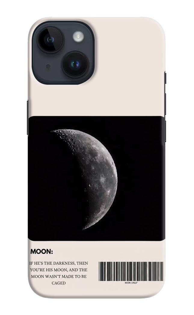 Moon Phase iPhone 14 Hard Case Back Cover by Casekaro