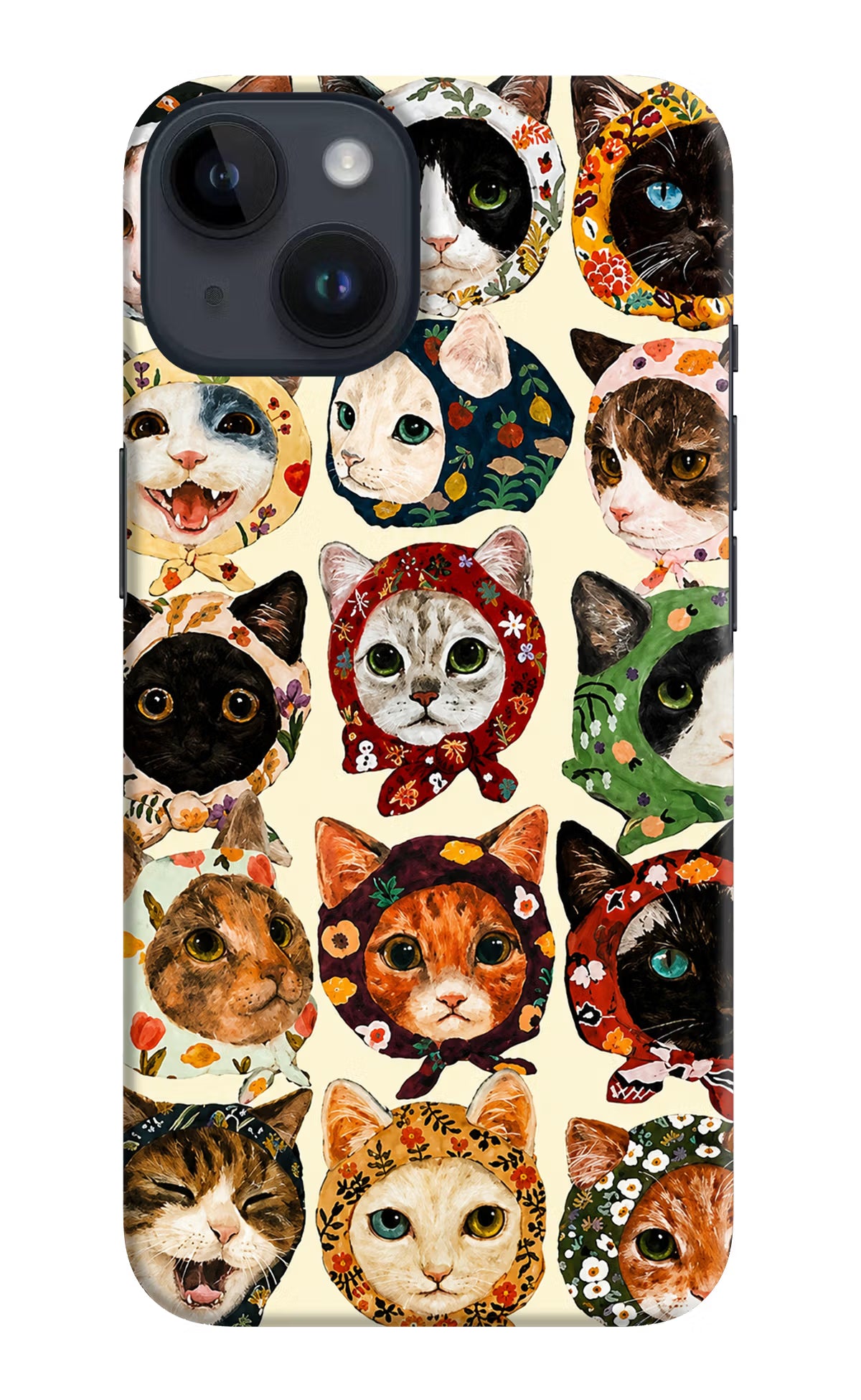 Cool Cat iPhone 14 Back Cover