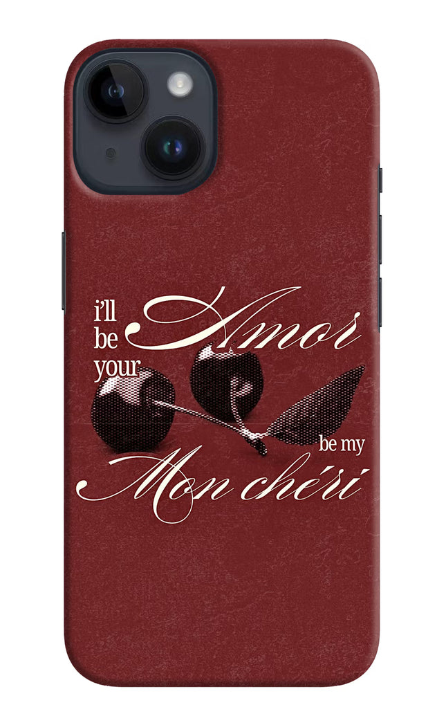 Velvet Cherry iPhone 14 Hard Case Back Cover by Casekaro