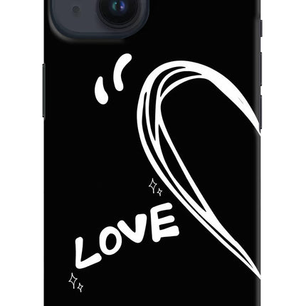 Love Line iPhone 14 Hard Case Back Cover by Casekaro