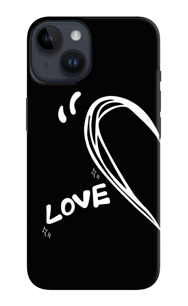 Love Line iPhone 14 Hard Case Back Cover by Casekaro