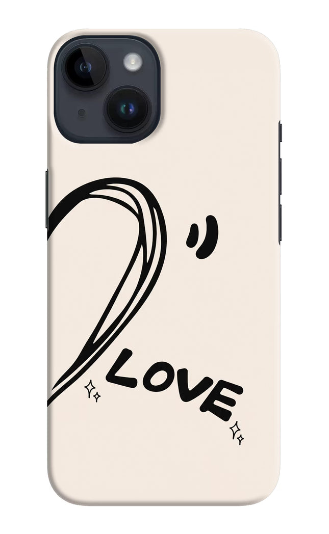 Soul Line iPhone 14 Hard Case Back Cover by Casekaro