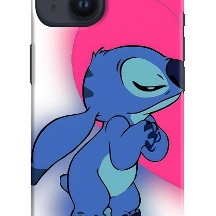 Stitch Hug iPhone 14 Hard Case Back Cover by Casekaro