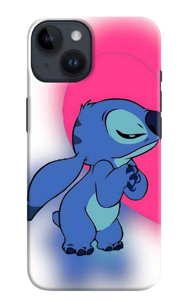 Stitch Hug iPhone 14 Hard Case Back Cover by Casekaro