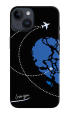 Love Orbit iPhone 14 Hard Case Back Cover by Casekaro