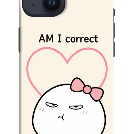 Always Right iPhone 14 Hard Case Back Cover by Casekaro
