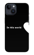 This World iPhone 14 Hard Case Back Cover by Casekaro