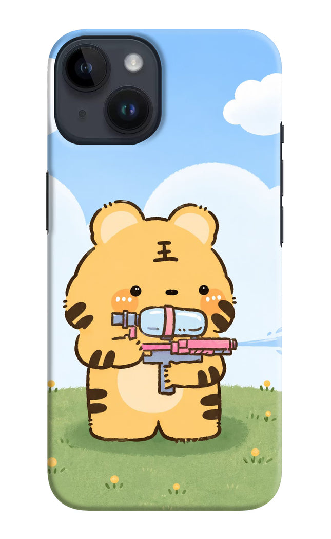 Tiger Treat iPhone 14 Hard Case Back Cover by Casekaro