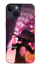 Forever Cat iPhone 14 Hard Case Back Cover by Casekaro