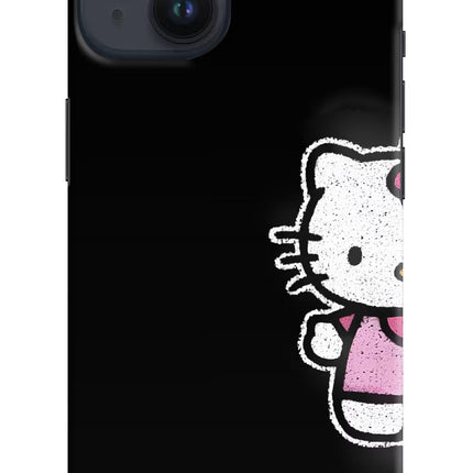 Kitty Charm iPhone 14 Hard Case Back Cover by Casekaro