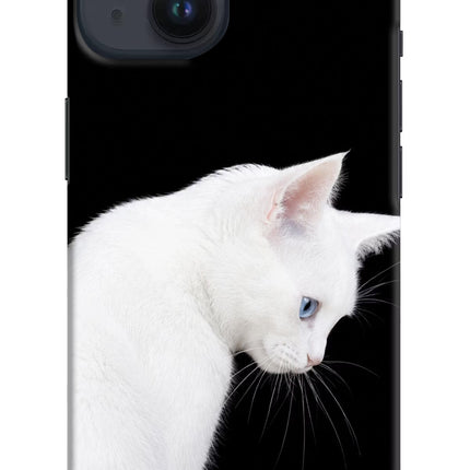 Snow Gaze iPhone 14 Hard Case Back Cover by Casekaro