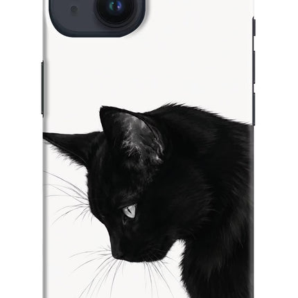 Shadow Gaze iPhone 14 Hard Case Back Cover by Casekaro